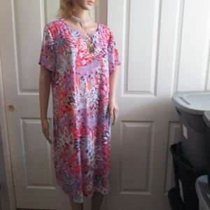 NWT - IVY LANE stretch dress - sz 3X - MSRP $88.00